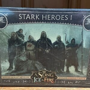 CMON A Song of Ice and Fire Tabletop Miniatures Game Stark Heroes I Set - Legend